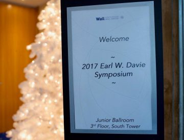 Earl Davie Symposium