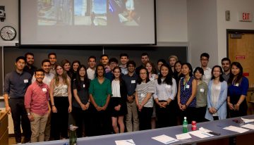 2018 Research Day Summer Students with Farah Alibay
