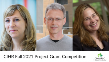 CBR researchers awarded CIHR Fall 2021 Project Grants