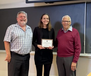 Michael John Page Postdoctoral Fellow Award Ceremony 2023: Dr. Melina Messing